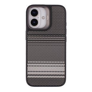 Чохол Kajsa Resort Collection Gradient Stripe with MagSafe для iPhone 17 Black 2020000507581 фото
