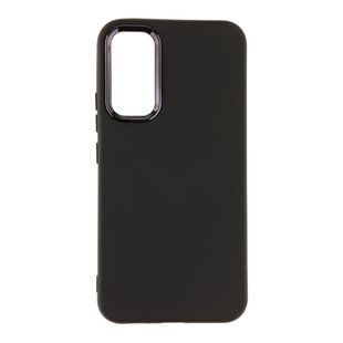 Чехол Silicone Cover Metal frame (AA) для Samsung Galaxy A34 5G (A346) 18.Black 2020000365532 фото