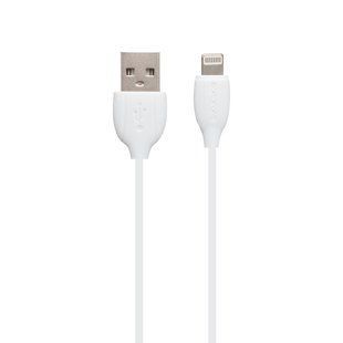 Кабель USB Borofone BX19 Benefit Lightning М'ята упаковка Білий 2020000343790 фото
