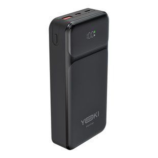 Універсальна Мобільна Батарея YOKI MaxCap 22,5W 20000 mAh Black YK-PMC2021 Black 6902912325445 фото