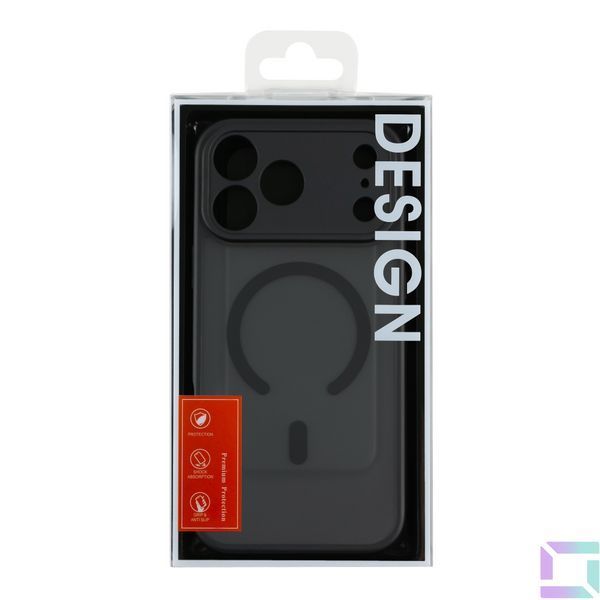 Чохол TPU+PC Anti Drop Full Camera with MagSafe-C для iPhone 18 Pro Black 2020000518341 фото