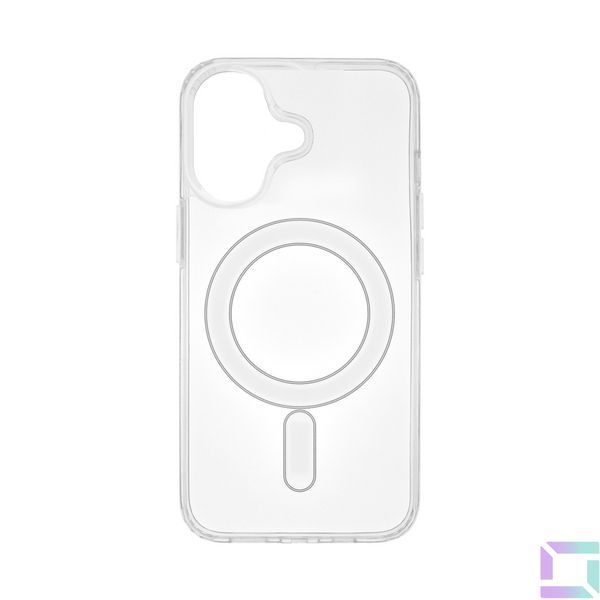 Чохол TPU Clear Case with Magsafe для iPhone 16 Plus Transparent 2020000412625 фото