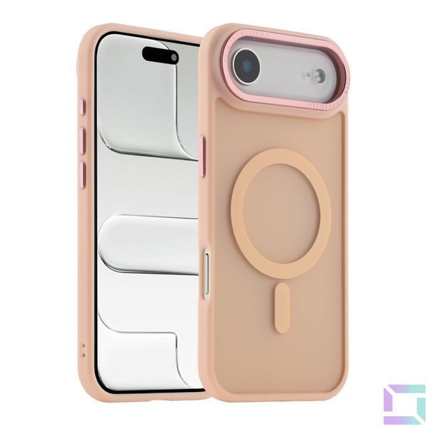 Чехол TPU+PC Goldencis Matte with MagSafe для iPhone 17 Air Black 2020000496830 фото