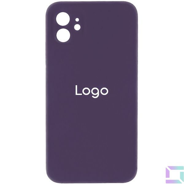 Чехол Silicone Case Full Size with Frame для iPhone 12 Цвет 75.Berry Purple 2020000428626 фото