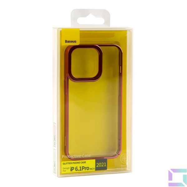 Чохол Baseus Glitter Phone Case для iPhone 13 Pro ARMC001004 Pink 6932172601409 фото