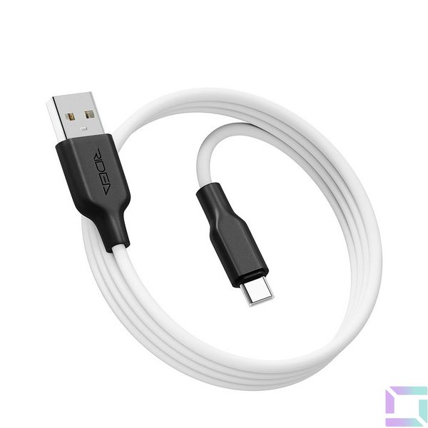 Кабель USB Ridea RC-AI21 AirSiliconePro Type-C 3A Колір Чорний 6908013800089 фото