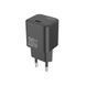 Мережевий Зарядний Пристрій Yoki CubeGaN YK-GaN20CC Type-C PD&QC 20W Чорний 6912345678995 фото