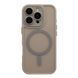Чохол TPU+PC Magnetic Matte Camera Lens with Magsafe для iPhone 16 Pro Grey 2020000459248 фото