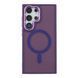 Чехол TPU+PC Space Magnetic Color with Magsafe для Samsung Galaxy S24 Ultra 5G (S928) Dark Purple 2020000436867 фото