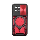 Чохол TPU+PC CamCap Armor with Ring для Xiaomi 13 Red 2020000361831 фото
