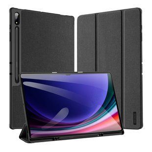 Чехол Dux Ducis Domo для Samsung Tab S10 Ultra/S9 Ultra/S8 Ultra with S Pen Holder & Auto Sleep Wake Black 2020000435693 фото