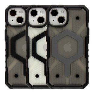 Чохол TPU+PC ArmorHex Magnetic Case для iPhone 13/14 Matte Black 2020000465041 фото