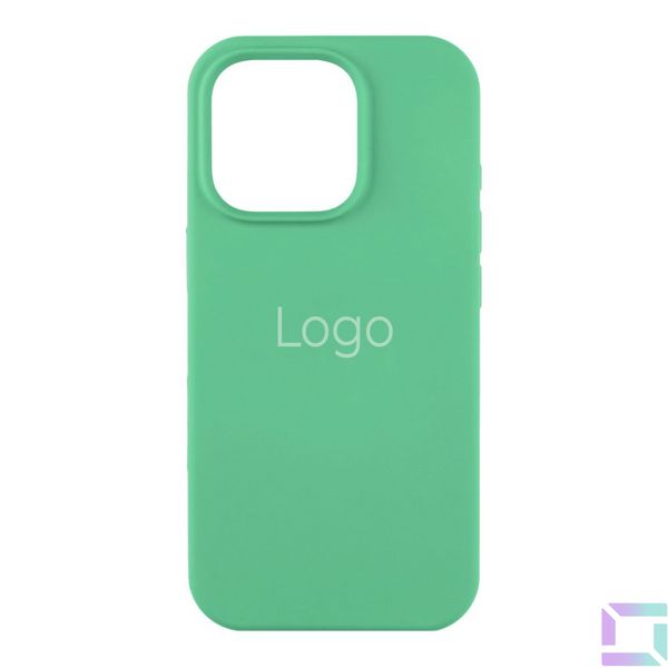 Чохол Silicone Case Full Size (AA) для iPhone 16 Pro Колір 01.Mint 2020000426141 фото