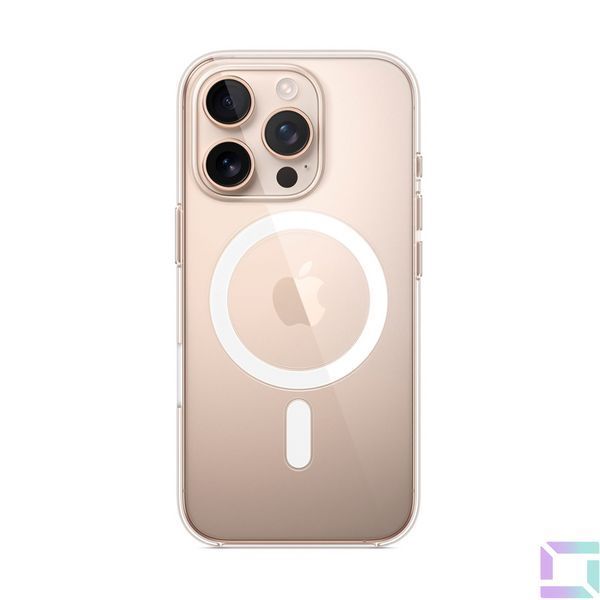 Чехол TPU Clear Case with Magsafe для iPhone 16 Pro Transparent 2020000412618 фото