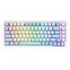 Клавіатура Ігрова FANTECH ATOM X83 MK612 AME Taro Switch Білий 6977052252180 фото 1
