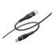 Кабель USB Ridea RC-RL15 RGB Light Type-C to Type-C 60W 1.2m Чорний 6908014700098 фото 1