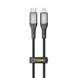 Кабель USB YOKI SOLID YK-SO15 Type-C to Lightning 30W 0.25m Чорний 6907858579402 фото 2