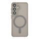 Чехол TPU+PC Magnetic Matte Camera Lens with Magsafe для Samsung Galaxy S24 5G (S921) Grey 2020000437260 фото