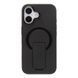 Чохол TPU+PC FlexGuard Magnetic Ring Stand для iPhone 16 Deep Black 2020000467069 фото