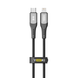 Кабель USB YOKI SOLID YK-SO15 Type-C to Lightning 30W 0.25m Колір Чорний 6907858579402 фото 1