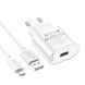 Мережевий Зарядний Пристрій Hoco C109A 1USB QC 18W+USB to Micro Бiлий 6931474784827 фото 1