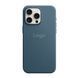 Чехол FineWoven Case with MagSafe для iPhone 15 Pro Pacific Blue 2020000374558 фото