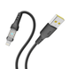 USB YOKI CYBER YK-CY23 Lightning 2.4A 1.2m Цвет Черный 6907858579525 фото 7