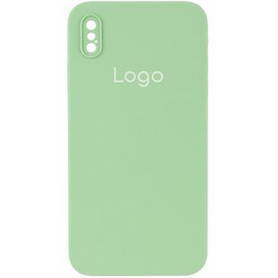 Чохол Silicone Case Square Full Camera для iPhone X/Xs 01.Mint 2020000347989 фото