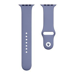 Ремінець для Apple Watch Band Silicone One-Piece Size-S 42/44/45/49 mm 28.Lavender Grey 2000000580203 фото