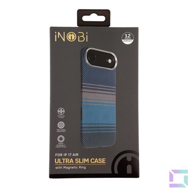 Чохол iNobi Ultra Slim Case with Magnetic Ring для iPhone 17 Air 1500D Moonrise 2020000521563 фото