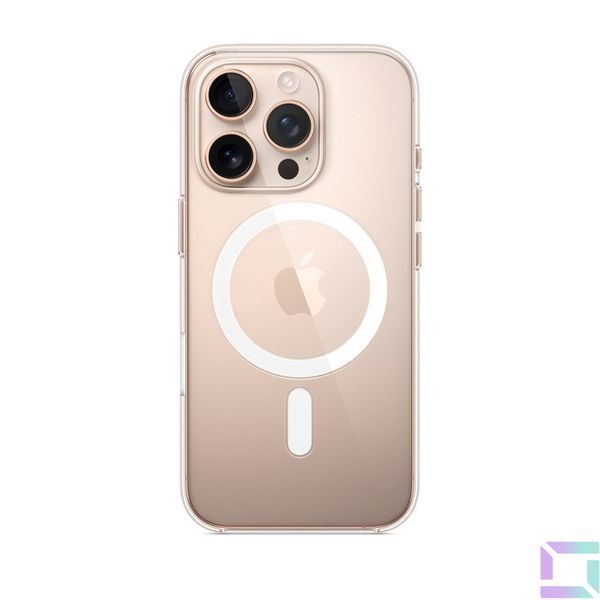 Чехол TPU Clear Case with Magsafe для iPhone 16 Pro Max Transparent 2020000412601 фото