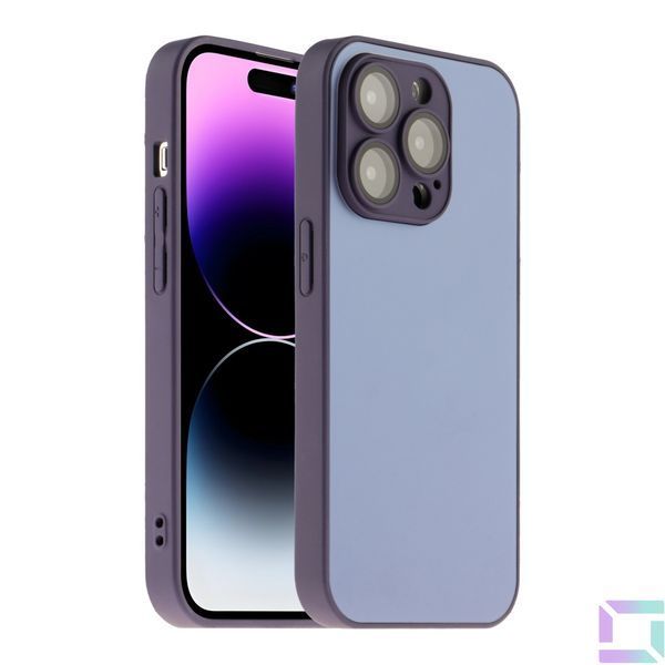 Чохол AG-Glass Matte Camera Lens with Magsafe для iPhone 14 Pro Navy Blue 2020000375777 фото