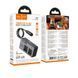 Автомобільний Інвертор Hoco Z66 2-Socket/1USB-C PD30W/2USB QC18W Total 200W/66W Чёрный 6942007675673 фото