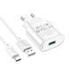 Сетевое Зарядное Устройство Hoco C109A 1USB QC 18W+USB to Type-C Белый 6931474784834 фото 1