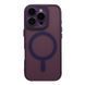 Чохол TPU+PC Magnetic Matte Camera Lens with Magsafe для iPhone 16 Pro Dark Purple 2020000459255 фото