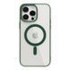 Чохол TPU Color with Magsafe для iPhone 12 Pro Max Green 2020000326212 фото