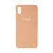 Чехол Silicone Case Full Size (AA) для iPhone Xs Max 67.Grepefruit 2020000234869 фото