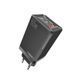 Сетевое Зарядное Устройство YOKI Led Series YK-65 GaN Ultra PD 65W Черный 6902013230457 фото